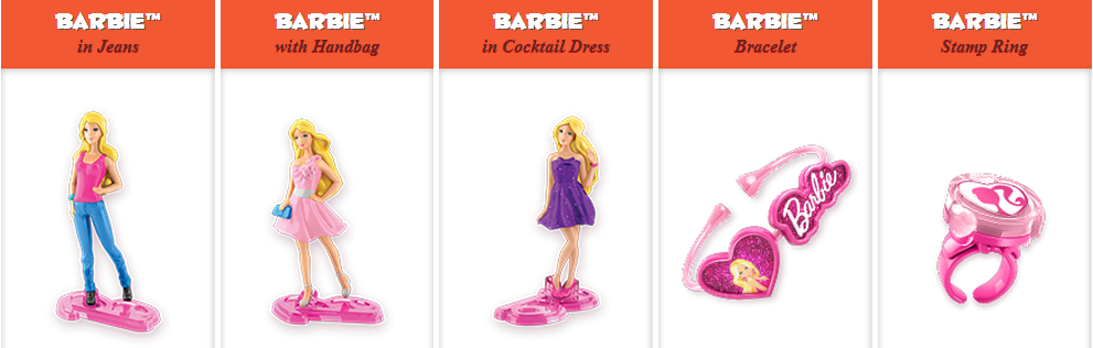 Barbie Kinder Canada