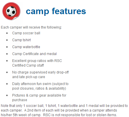 Camp Features