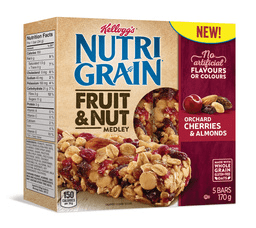 Nutri Grain Orchard Cherries and Almond