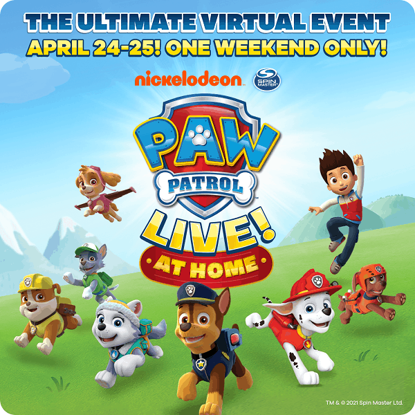 Paw Patrol Live! At Home